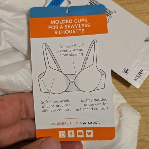 Warner's Underwire Signature Support Collection - Picture 3 of 4